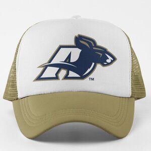 NEW Akron Zips Retro Foam Trucker Mesh Snapback Hat 2TONE KHAKI WHITE